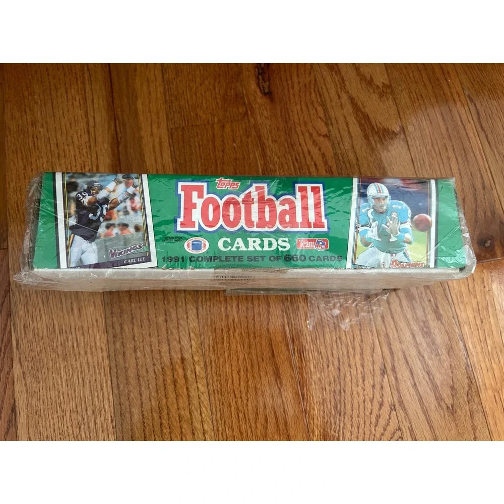 1991 Topps Football Cards Complete Set 660 Cards Factory Sealed Vintage NFL